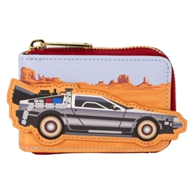 Afbeelding van Back To The Future Loungefly DeLorean (40th Anniversary) Portemonnee meerkleurig