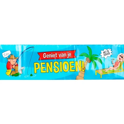 Afbeelding van Afzetlint pensioen 12mtr
