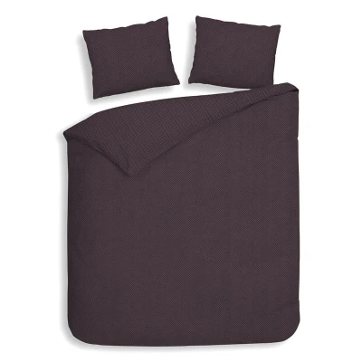 Afbeelding van Heckettlane Spina Dekbedovertrek Lits jumeaux 240x200/220 cm Blackberry Wine