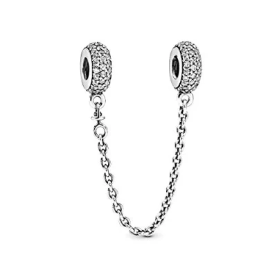 Afbeelding van Pandora Veiligheidsketting Zilver Clear Cubic Zirconia 791736CZ 05