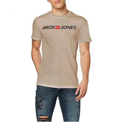 Afbeelding van Jack &amp; Jones Jjecorp Logo Tee Ss Crew Neck Ss19 Noos T shirt voor heren.