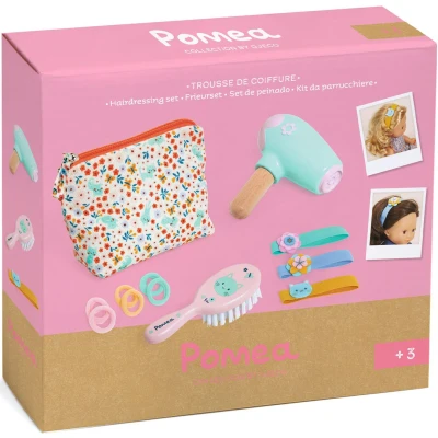 Afbeelding van Djeco pomea poppen haarstyling set