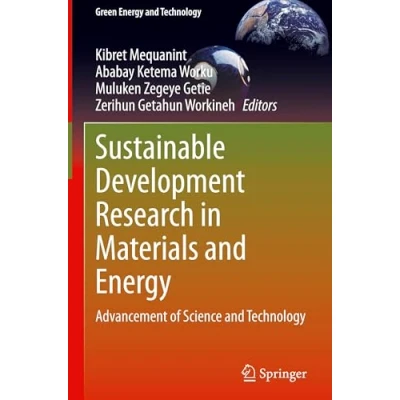 Afbeelding van Green Energy and Technology Sustainable Development Research in Materials