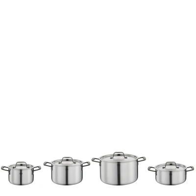 Afbeelding van Spring Pottenset 4 delig Zwart