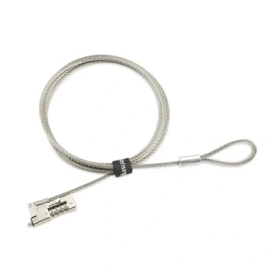 Afbeelding van Kensington Slim NanoSaver 2.0 EQ kabelslot Zilver 1,8 m