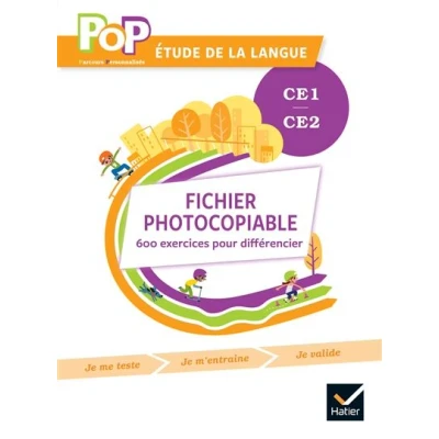Image de POP Etude de la langue CE1 CE2 Ed. 2022 fichier photocopiable pour différenciation