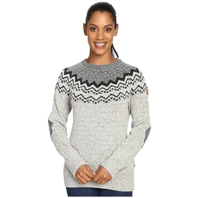 Afbeelding van Fjällräven Trui Ovik Knit Sweater Grijs Maat XL