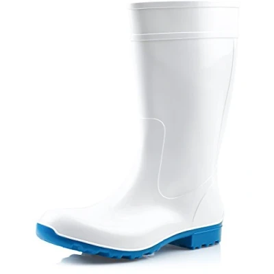 Afbeelding van Ladeheid LA 967 rubberlaarzen voor dames., Wit Blauw