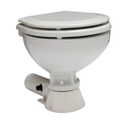 Afbeelding van Allpa aquat standard electric scheepstoilet 24v/7a comfort pot met bedienpaneel