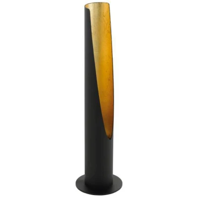 Afbeelding van Eglo Verlichting Tafellamp &#039;Barbotto&#039; zwart/goud