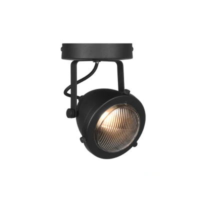 Afbeelding van LED spot moto 1 lichts zwart