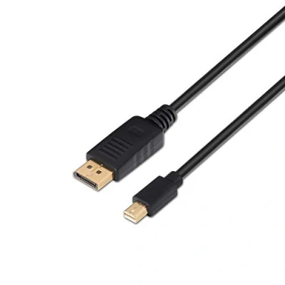 Afbeelding van Kabel DisplayPort Aisens A124 0132 Zwart 3 m