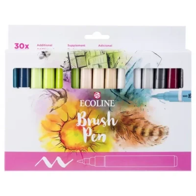 Afbeelding van Ecoline Brush Pen set Additional 30 colours