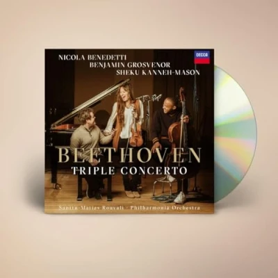 Afbeelding van Nicola Benedetti, Sheku Kanneh Mason &amp; Benjamin Grosvenor Beethoven: Triple Concerto (CD)