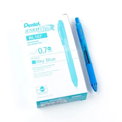 Afbeelding van Gelschrijver Pentel Energel X lichtblauw 0.4mm
