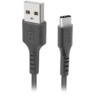 Afbeelding van SBS Mobile USB3.0 A naar Type C Kabel 1.5 Meter Zwart