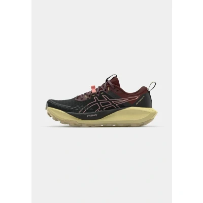 Afbeelding van Asics Geltrabuco 13 Trail hardloopschoenen, Dames, Maat: 44, Black/wild blossom Textiel/ synthetisch