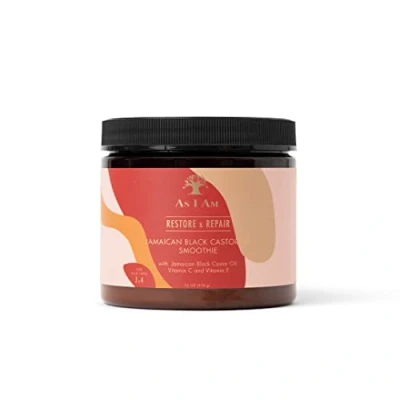 Afbeelding van As I Am Jamaican Black Castor Oil Smoothie 454 gr