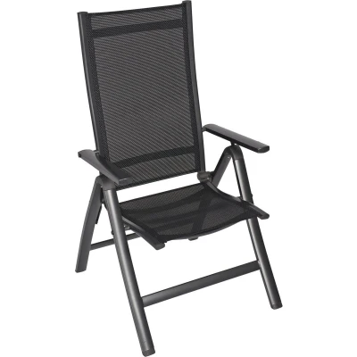 Afbeelding van Standenstoel Carino, zwart textileen, lengte 69 cm, breedte 63 hoogte 113 cm. 2 stuks