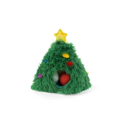 Afbeelding van P.L.A.Y. Hondenspeelgoed Merry Woofmas Doglas Fur