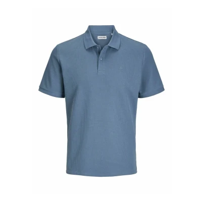 Afbeelding van Jack &amp; Jones Jjeaustin SS Poloshirt, Heren, Maat: Small, Oceanview