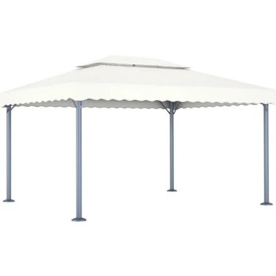 Afbeelding van Prieel 400x300 cm aluminium crème