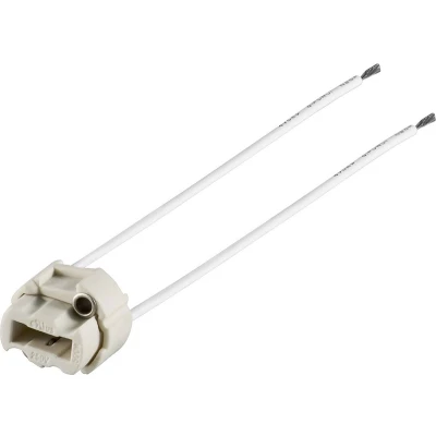 Afbeelding van Goobay G9 lampfitting met dubbele draad max. 100 W/250 V (AC), 0,15 m kabel, keramisch