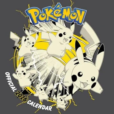 Afbeelding van POKEMON 2026 SQUARE CALENDAR