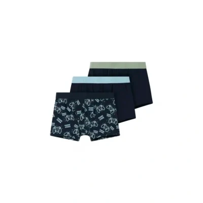 Afbeelding van NAME IT NKMBOXER 3P Sapphire GAME NOOS Jongens Onderbroek Dark