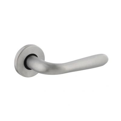 Afbeelding van Intersteel Deurklink chroom mat Jupiter Ø49x7 mm