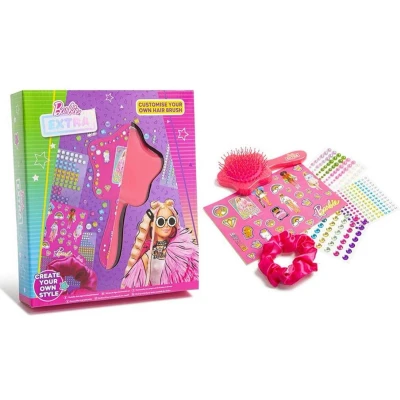 Afbeelding van Barbie Haarborstel Roze 18 cm