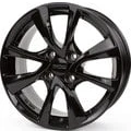 Afbeelding van OXXO 4 gat 15duim 100mm lichtmetalen Velg OBERON zwart OX07 551540 M1 03