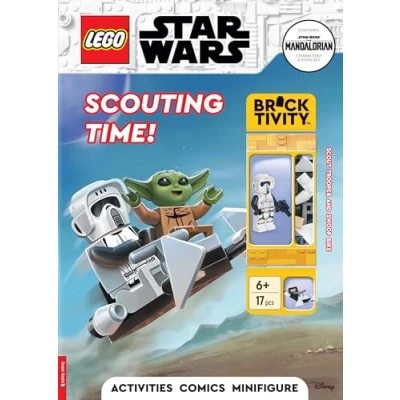 Afbeelding van LEGO® minifigure Activity Star Wars™: Scouting Time (with Scout Trooper and swoop bike)