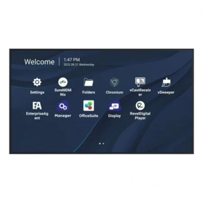 Image de ViewSonic CDE8630 Classe de diagonale 86&quot; CDE30 Series écran LCD rétro éclairé par LED signalisation numérique Android 4K UHD (2160p) 3840 x 2160