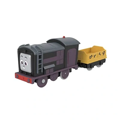 Afbeelding van Thomas &amp; Friends Gemotoriseerde locomotief op batterijen en zijn vrienden Toby met goederenwagon serie &quot;Alles vooruit!&quot;, versterking van de fijne motoriek, speelgoed voor kinderen, vanaf 3