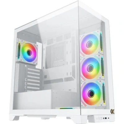 Image de Boîtier Pc Xigmatek Endorphin Ultra Arctic (Blanc) Moyen Tour Format Atx Sans Alimentation