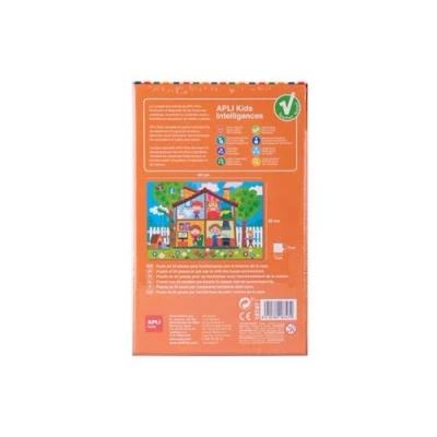 Image de APLI kids Le puzzle de la maison 24 pièces