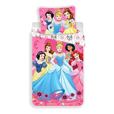 Afbeelding van Disney Princess Dekbedovertrek Group 140 x 200 cm + 70 90 Katoen