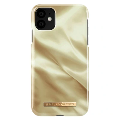 Afbeelding van iDeal of Sweden Fashion Case Honey Satin iPhone 11/XR