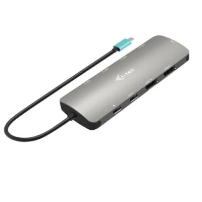 Image de i Tec Nano Dock Station d&#039;accueil USB C / USB4 Thunderbolt 3 4 2 x HDMI 1GbE 100 Watt Europe