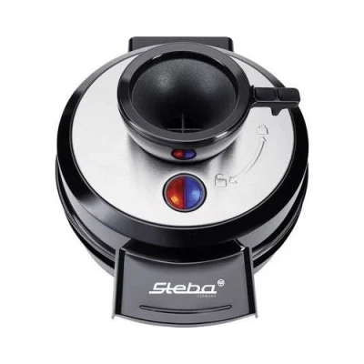 Image de Steba WE 20 VOLCANO Gaufrier 700 Watt noir/inox