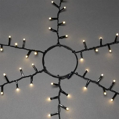 Afbeelding van Konst Smide kerstboomverlichting 1080 LEDs warm wit buiten en binnen