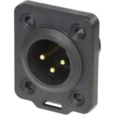 Afbeelding van Neutrik NC3MDX TOP XLR connector Stekker, inbouw Aantal polen: 3 1 stuk(s)