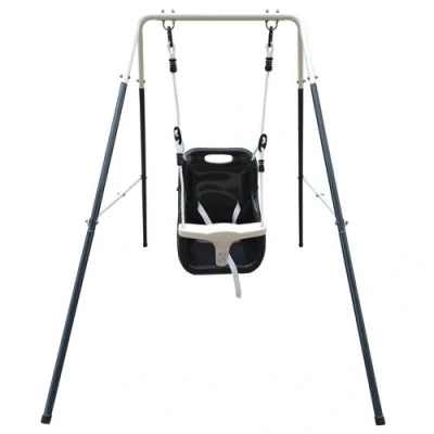 Image de Balançoire en métal AXI avec siège Anthracite