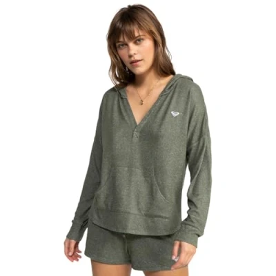 Afbeelding van Roxy Saturdaze COSY Hoodie green, Dames, Maat: Large, Green