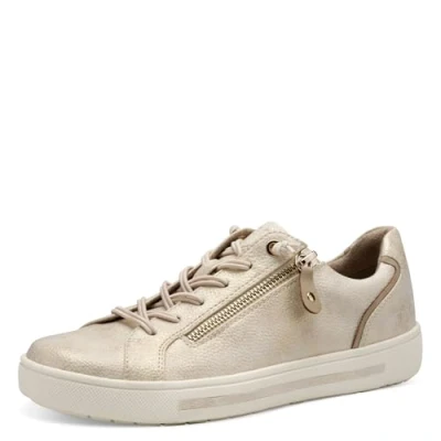 Afbeelding van Jana 8 23660 42 damessneakers, Goud