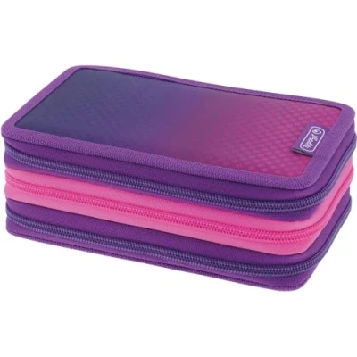 Image de Herlitz Trousse 31 éléments polyester violet, rose