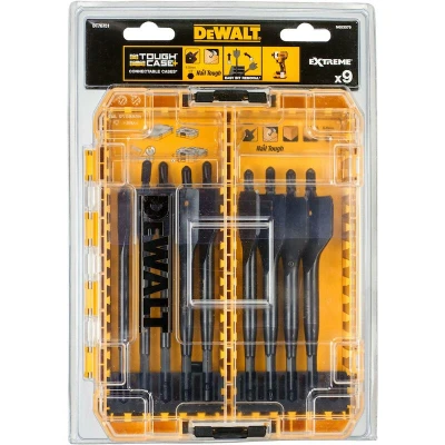 Afbeelding van DeWalt Accessoires DT70751 QZ 9 delig Speedboren set