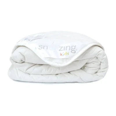 Afbeelding van Snoozing Diamond Wol Kinderdekbed Ledikant 100x135 cm Wit