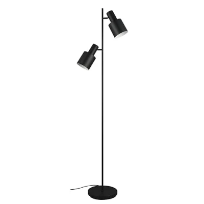 Afbeelding van TRIO AGUDO Staande lamp Zwart mat excl. 2x E27 4W